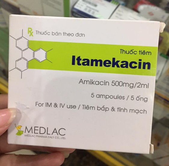 Hình ảnh thuốc Itamekacin