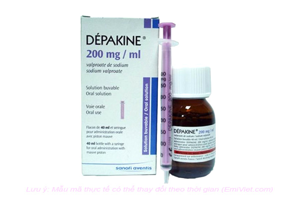 Hình ảnh thuốc Depakine 200mg/ml