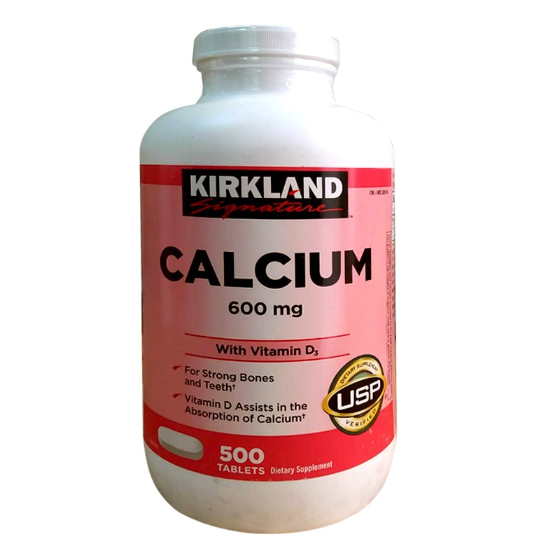 Hình ảnh thuốc Kirkland Calcium 600mg d3