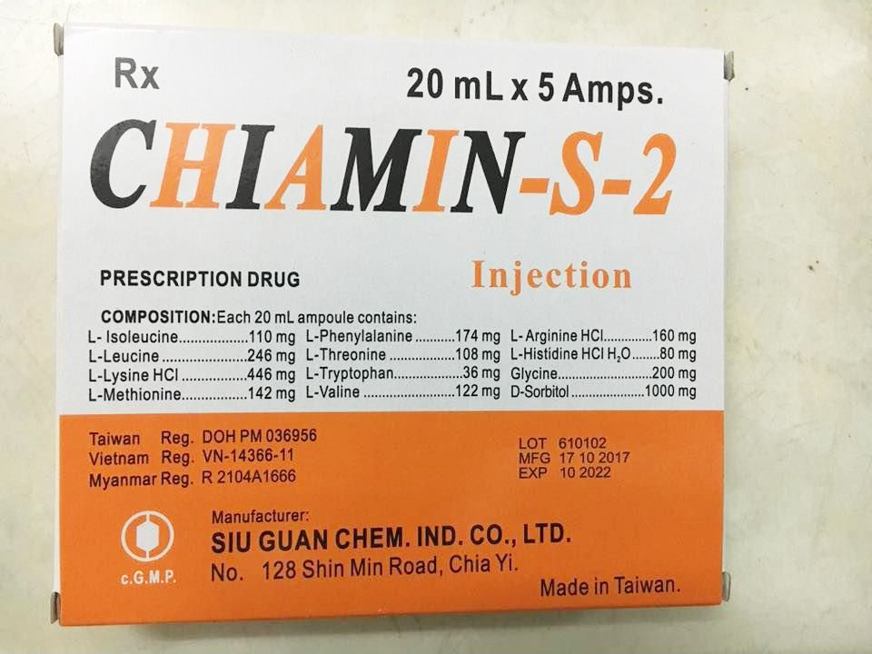 Hình ảnh thuốc Chiamin