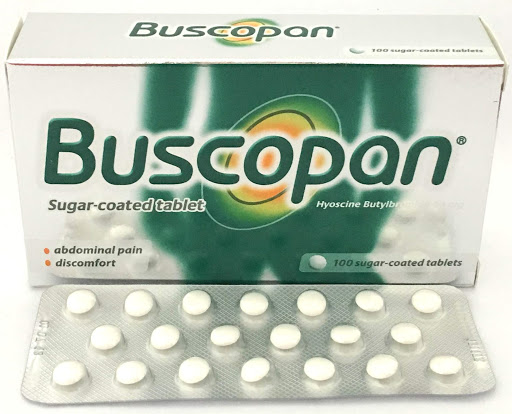 Hình ảnh hộp thuốc Buscopan