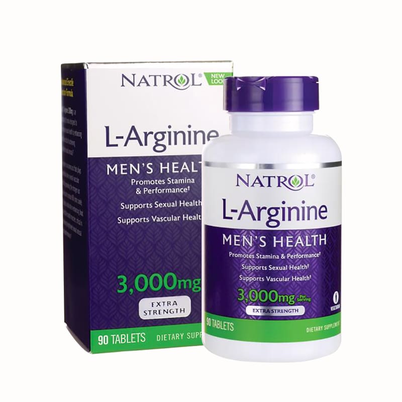 Hình ảnh thuốc Natrol L-Arginine 3000mg